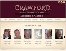 Tablet Screenshot of crawfordfh.com